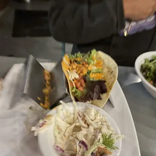 Partially devoured tko mahi tacos