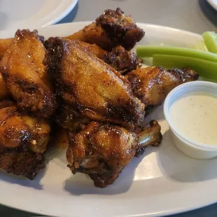 My husband really liked the wings