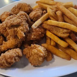Kiddo loved the tenders and fries