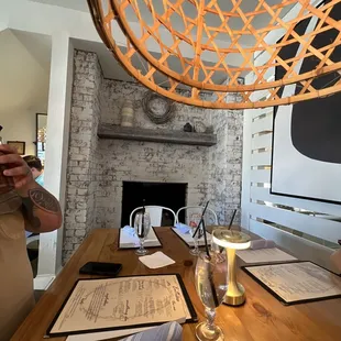 sushi and sashimi, interior