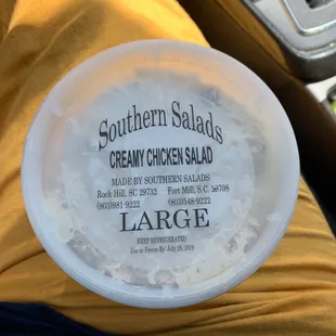 1lb of Creamy chicken salad the absolute best!!!