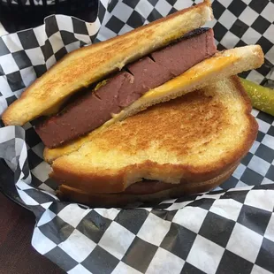 Fried Bologna. Delicious