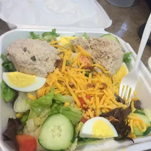 Tuna salad-huge!!