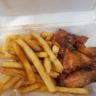 5 piece chicken wing combo
