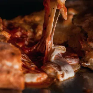 pizza, food