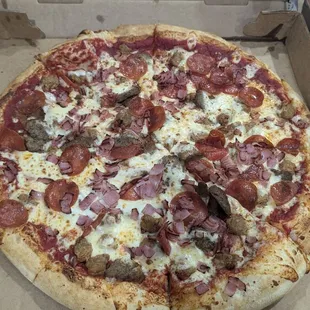 Meat lovers Pizza