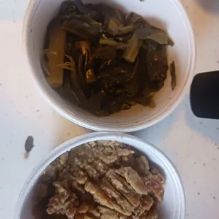 Dressing Collared Greens