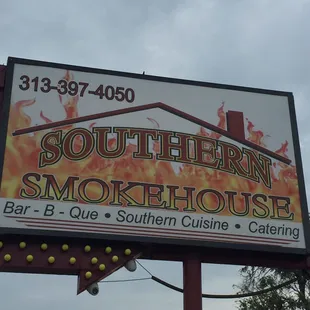 Look for the sign on 6mile a few blocks west of schaefer, north side on the street