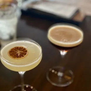 This is the French 75 good but sweet, 1 n done, and espresso martini