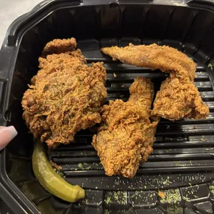 Fried Chicken 3pc (leg/thigh/wing)