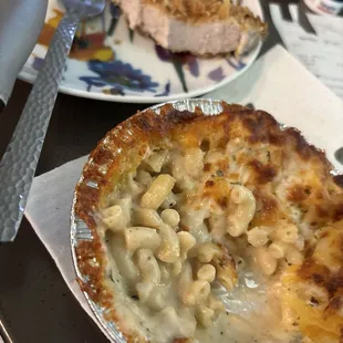 Mac-N-Cheese Fried Pork Chops 2pc (Center cut)