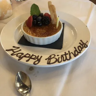 Chocolate Chip Crème Brûlée