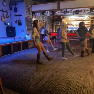 Line dancing Wednesdays!