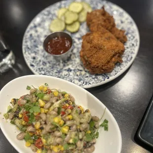 Black eyed pea salad