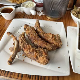 Fried ribs