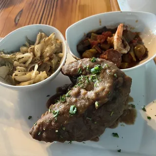 Southern Style Smothered Fried Chicken