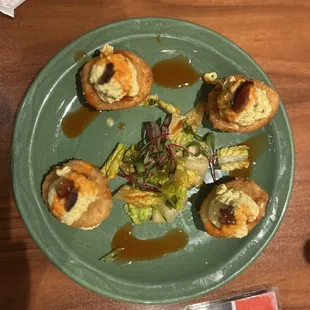 Birds Eye, deep dried deviled eggs