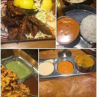 Onion Spinach Pakora