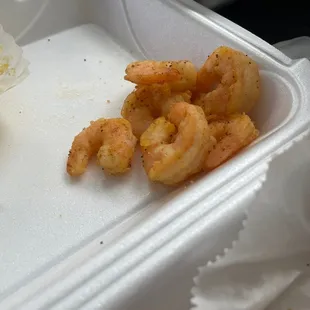 Seasoned shrimp