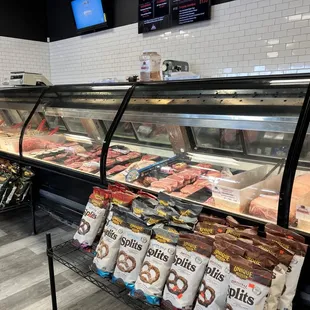 Meat case