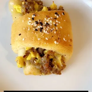 Breakfast sausage used for these.
