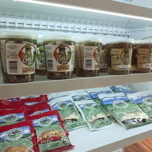 Pickles, cheese curds