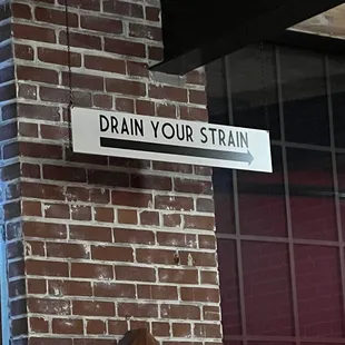 Love this sign!  Aka Restrooms