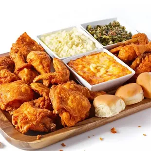 Chicken with Mac &amp; Cheese