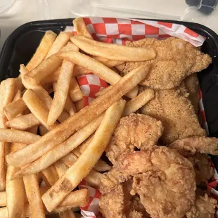 Fried Catfish/Fried Shrimp