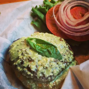 Blue Cheese Burger