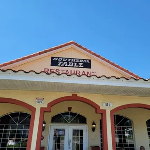 Front of Restraunt