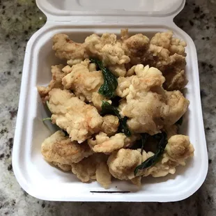 Popcorn chicken