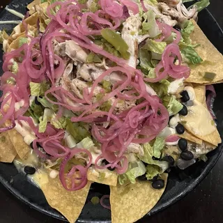 Smoked Chicken Nachos