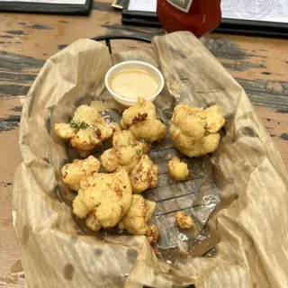 Flash Fried Cauliflower