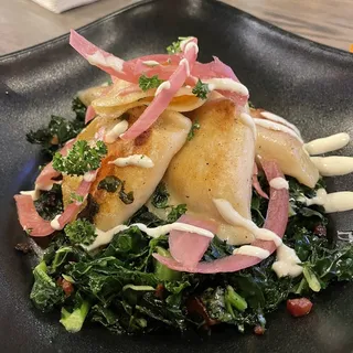 Potato & Cheddar Pierogis