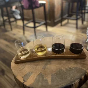 Custom Wine flight