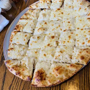 Cheesy garlic bread