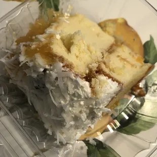 Pineapple coconut cake.
