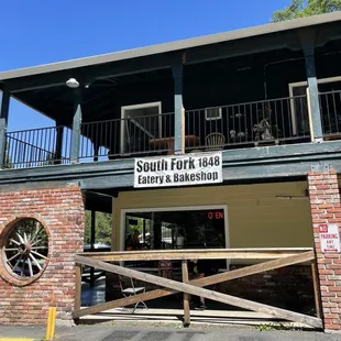 the outside of the building