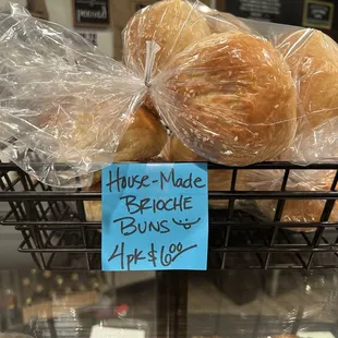 Brioche burger buns