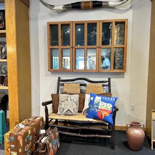 Inside the visitor center