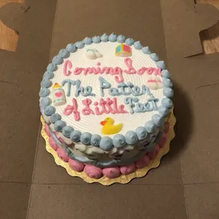 a birthday cake for a little girl