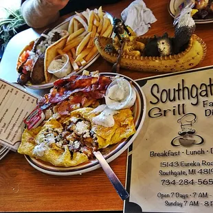 Greek Omelette Bacon n Gyro a favorite place to eat Downriver