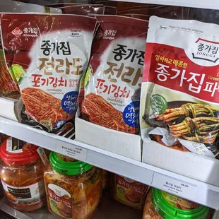 Assortment Kimchi Products