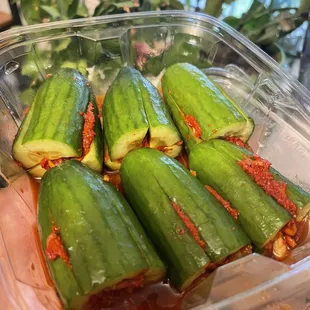 Cucumber kimchi