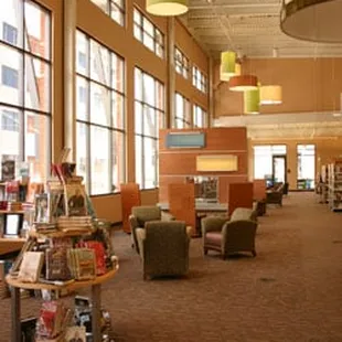 Inside Southglenn Library at Arapahoe Library District