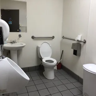 a toilet and sink