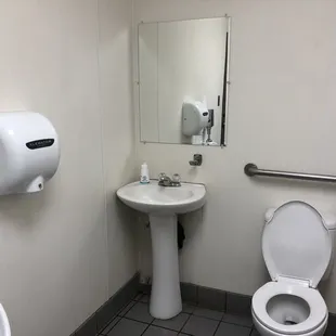 a toilet and sink