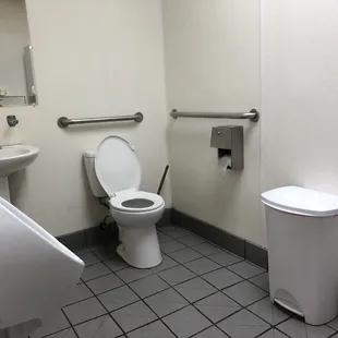 a toilet and sink