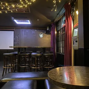 Empty before the party starts
